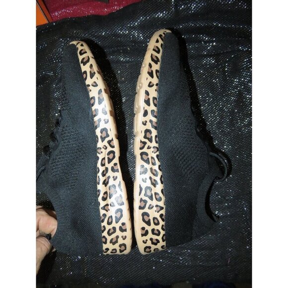 CUCCOO Easi Leopard Print breathable mesh low top running sneakers sz 39 or US 9 - Picture 5 of 8